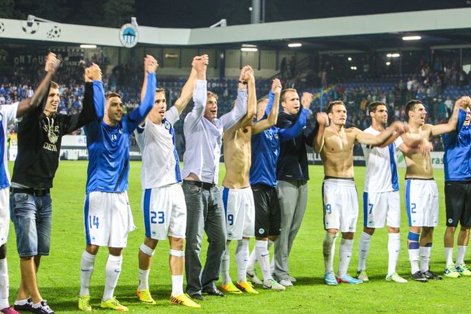 Fotbal, EL, Liberec - Udine: radost Liberce