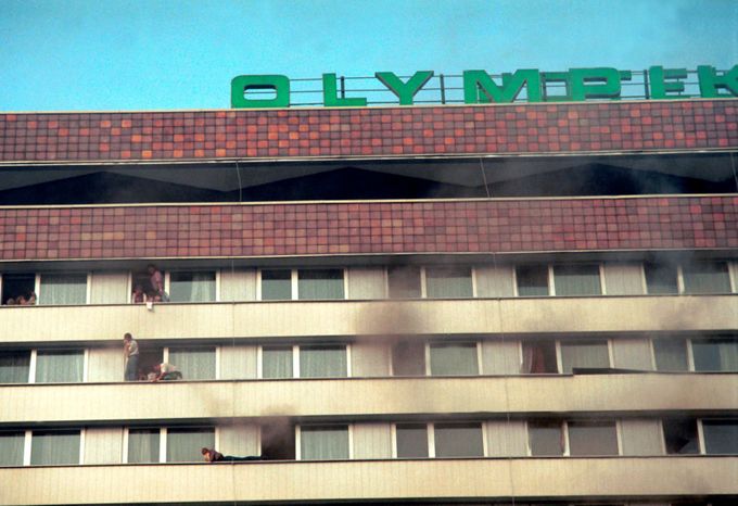 Požár hotelu Olympik v Praze, ke kterému došlo dne 26. května 1995.