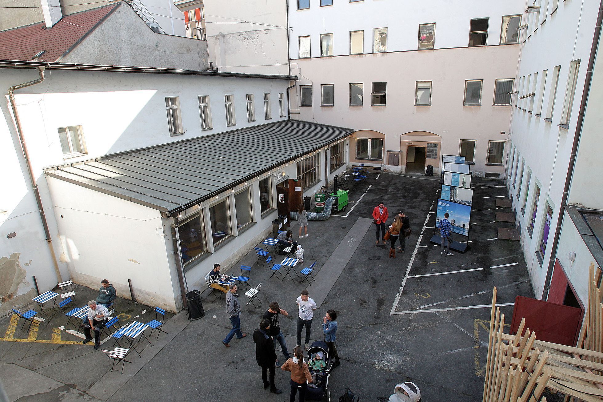 Nový univerzitní kampus v Hybernské se otevírá