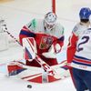 Lukáš Dostál ve čtvrtfinále MS 2024 Česko - USA