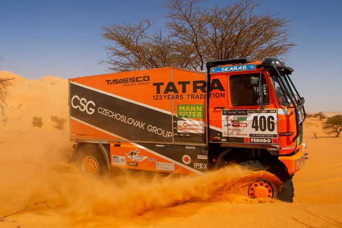 Tomáš Tomeček v Tatře na Africa Eco Race 2020