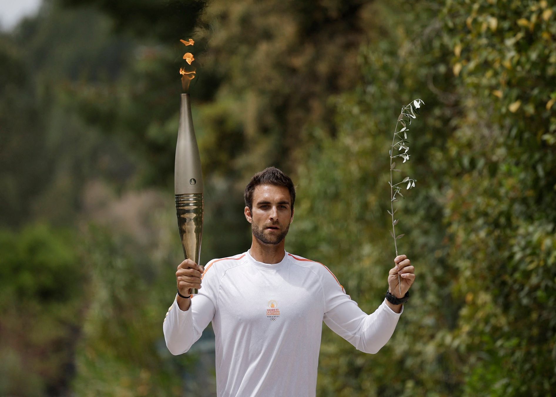 Zapálení olympijského ohně pro OH 2024