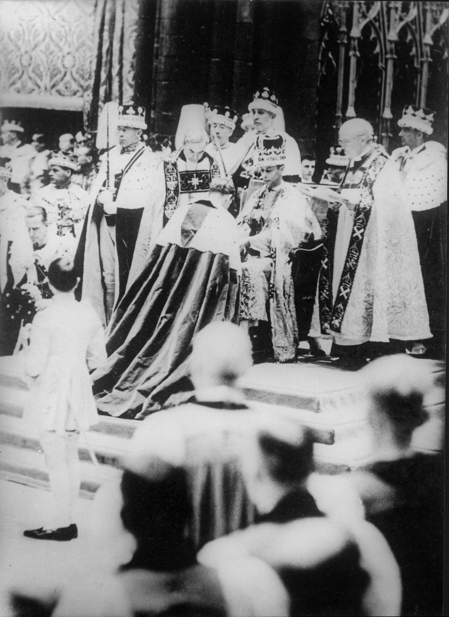 Jiří VI., korunovace, historie, Velká Británie, Zahraničí
