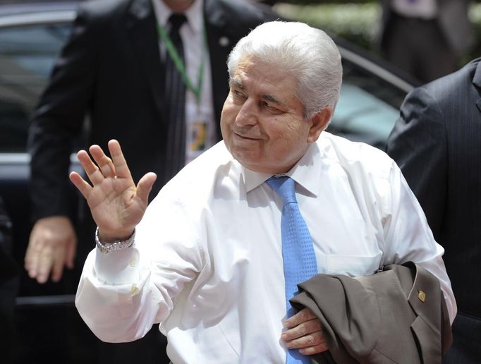 Kyperský prezident Demetris Christofias.