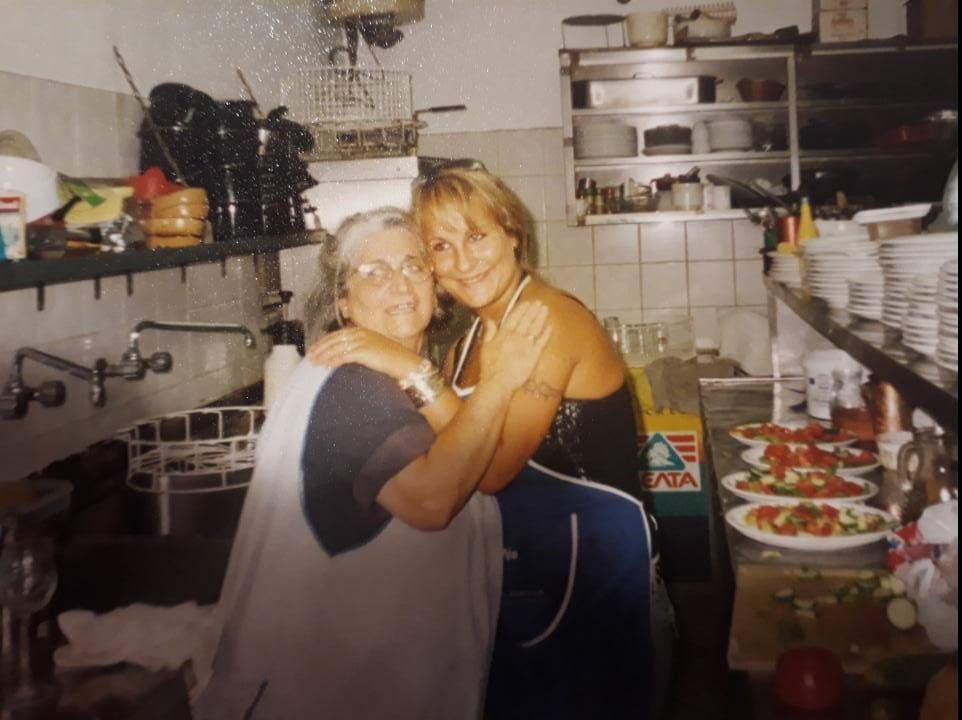 Agapi mou taverna Jablonec Řecko Korfu Marcela Hubková Spirosova manželka