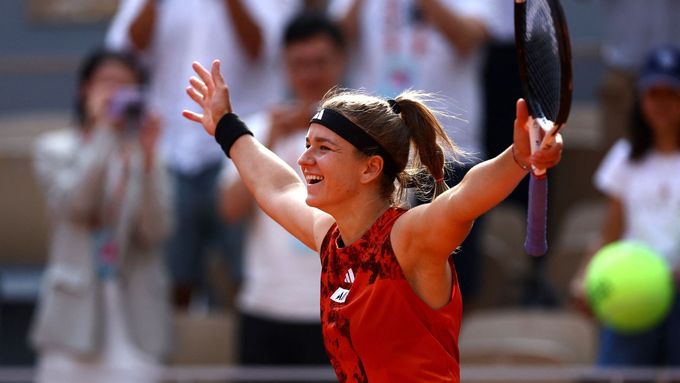 Karolína Muchová po semifinále Roland Garros