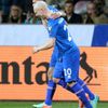 Česko-Island: Emil Hallfredsson  slaví gól