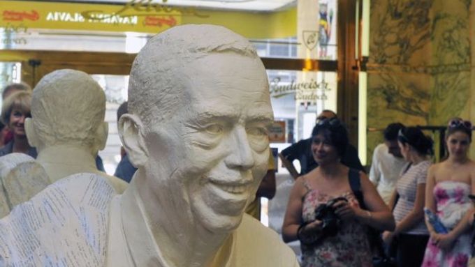Modelem Václav Havel nestál.