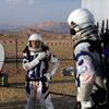 Izrael - poušť Negev - simulace života na Marsu