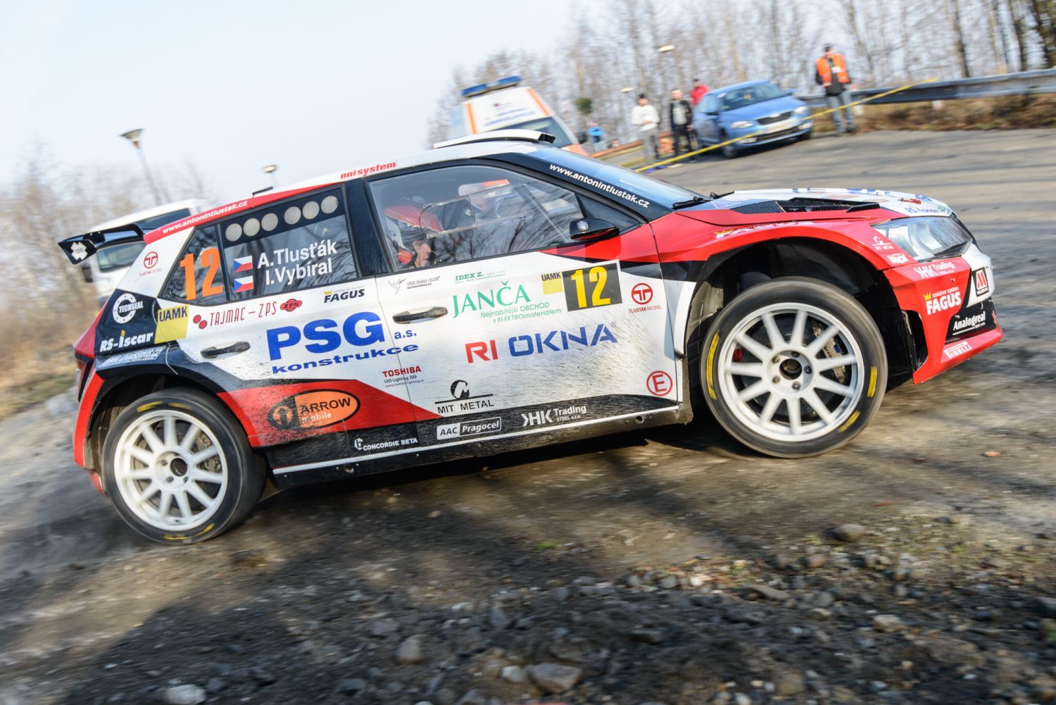 Valašská rallye 2017: Antonín Tlusťák, Škoda Fabia R5
