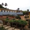 Izolace pro pacienty s podezřením na nákazu ebolou v Macentě (Guinea).