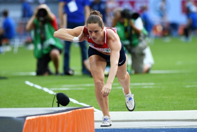 Kateřina Cachová na ME 2018