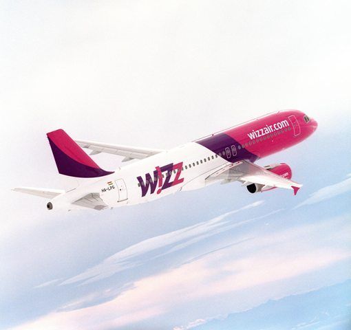 Letadlo společnosti Wizz Air