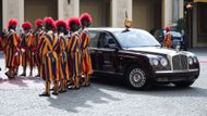 Britain's King Charles and Queen Camilla make their first state visit to the Holy See since Pope Leo XIV's election