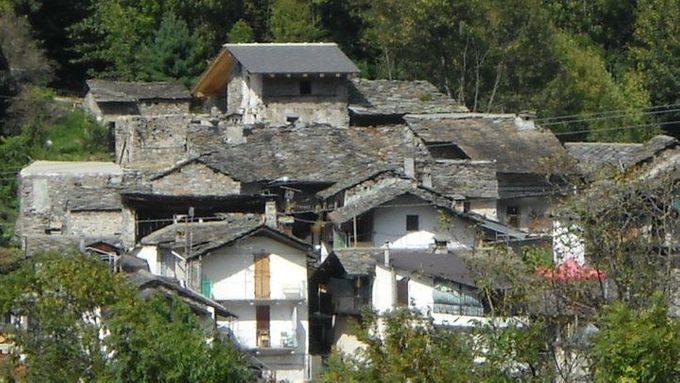 Italská vesnice Borgata Calsazio
