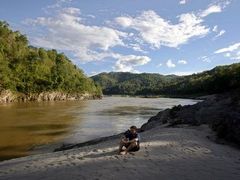 Řeka Salween, velkolepý vodní tok vinoucí se v délce 2 170 km z Himálaje až do Andamanského moře