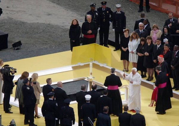 Papež na Ground Zero