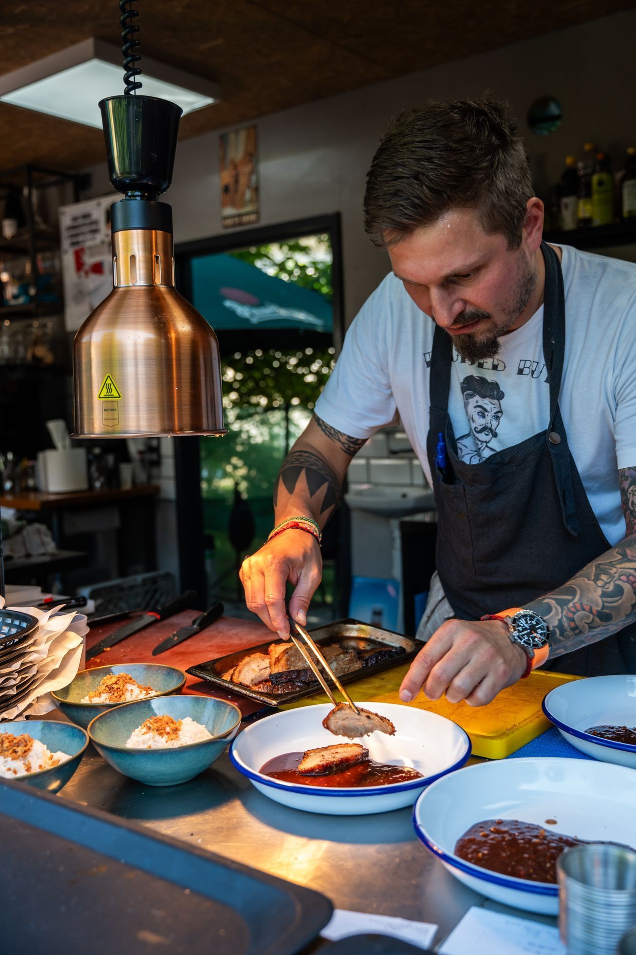 The Garden, Srbsko, podnik, gastronomie, bistro, jídlo, Středočeský kraj, Berounsko