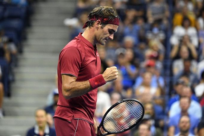 US Open 2018, vedro (Roger Federer)