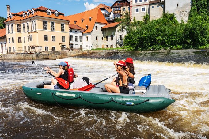 Český Krumlov - léto 2020