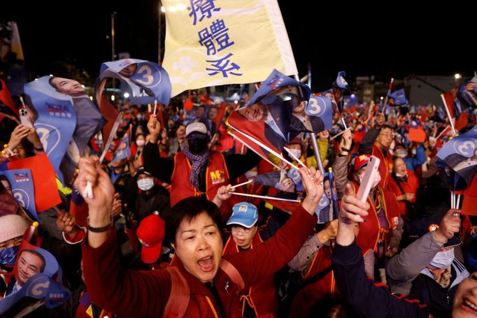 Prezidentské volby na Tchaj-wanu 2024.