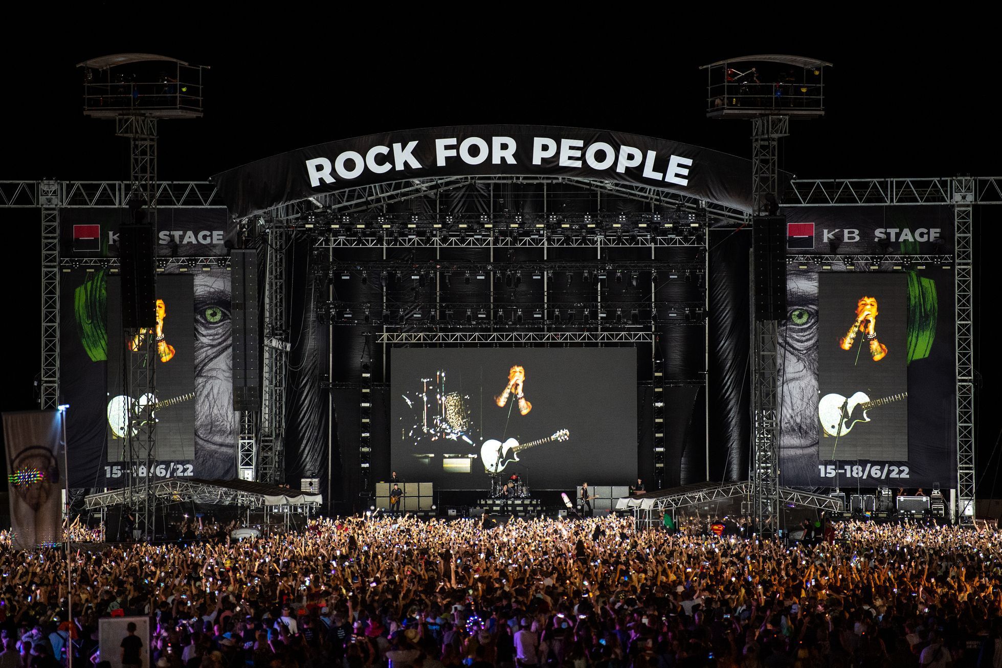 Green Day, Rock for People, 2022