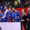 basketbal, MS 2019, Česko - Brazílie, česká radost