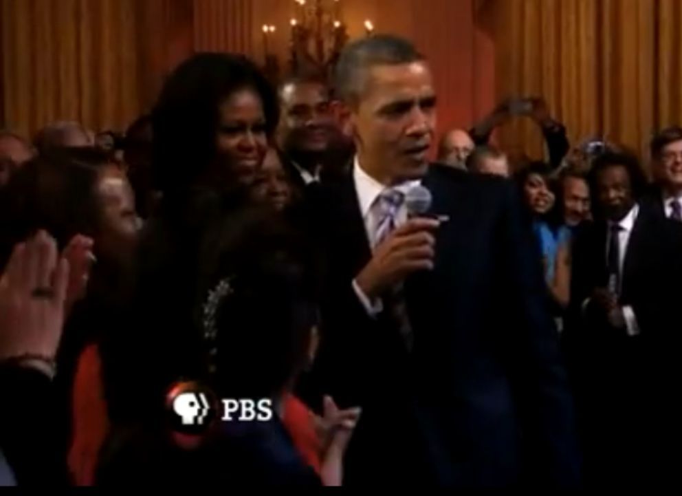 Barack Obama si zazpíval Blues