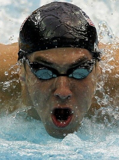 Michael Phelps "vaří vodu".