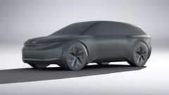 Škoda Auto - sochy chystaných elektromobilů