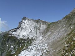 Grauspitz, nejvyšší hora Lichtenštejnska, ze švýcarské strany