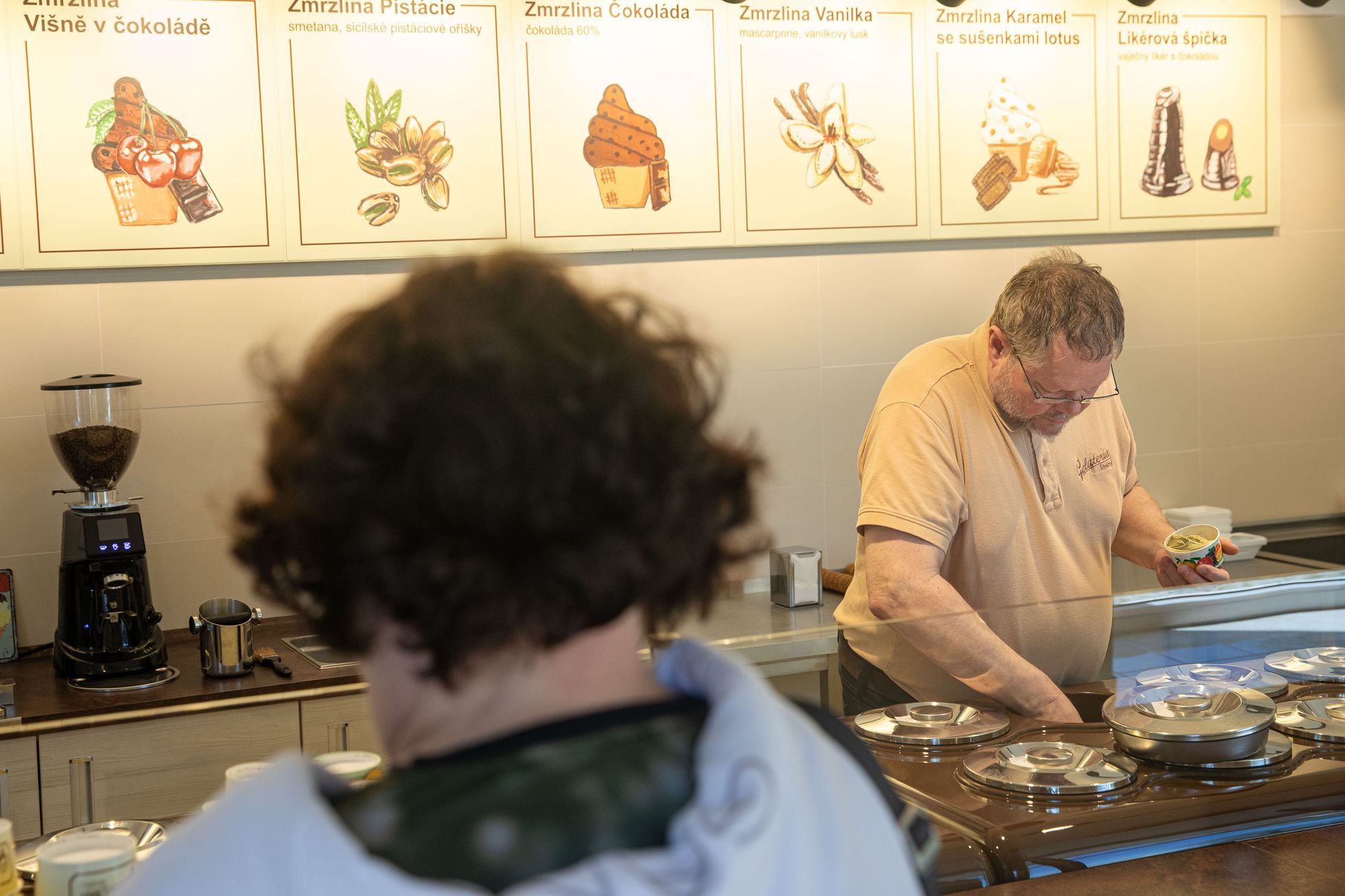 Gelateria Strážný na Šumavě