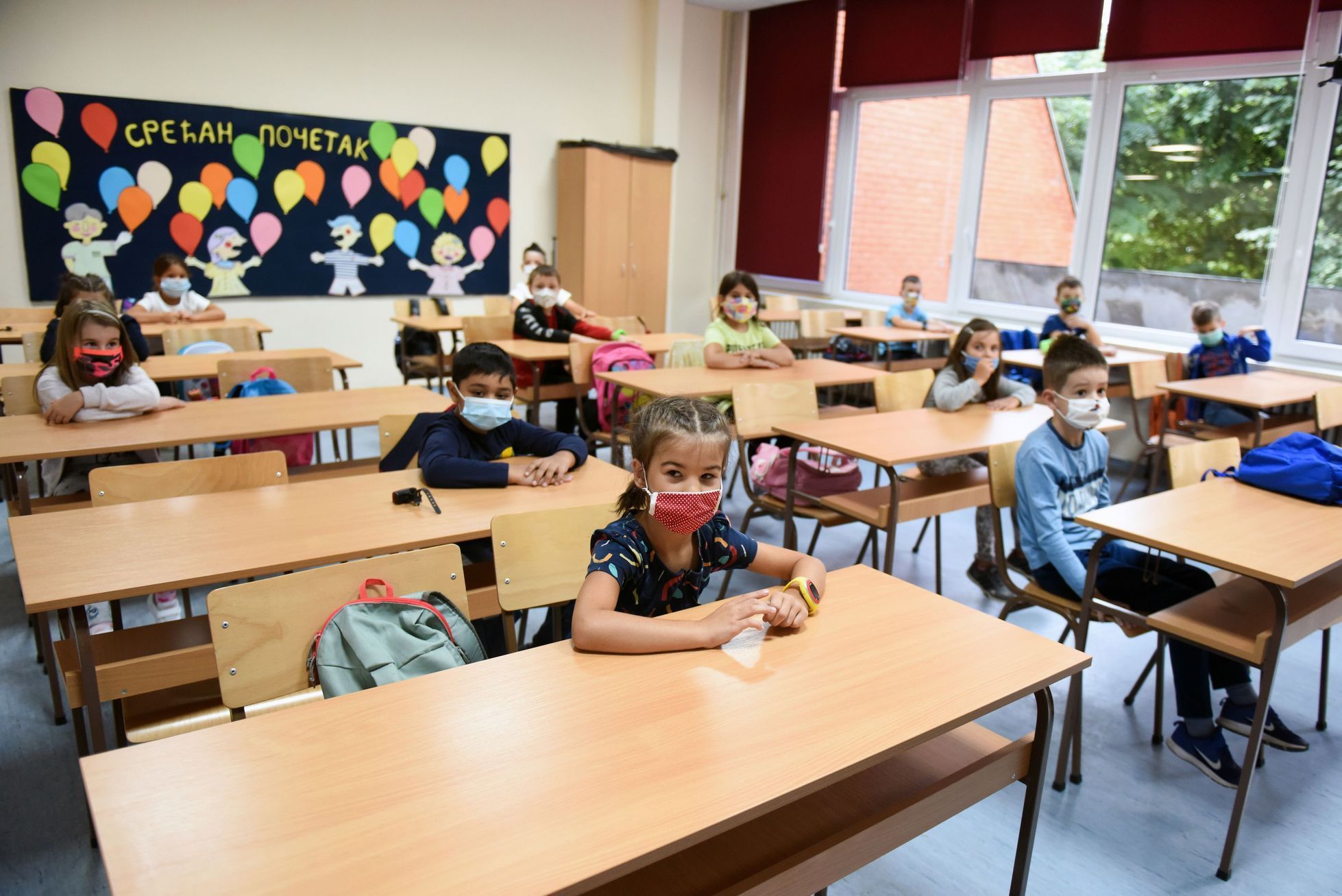 škola znovuotevření koronavirus srbsko