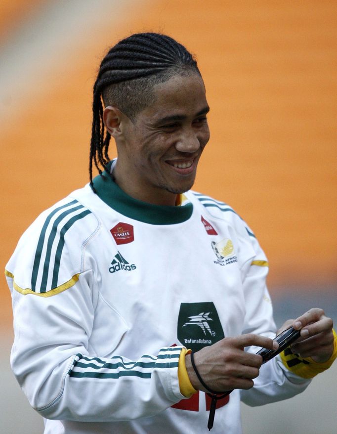 Steven Pienaar v dresu reprezentace JAR