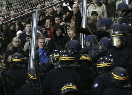 Nancy - Feyenoord Rotterdam: police