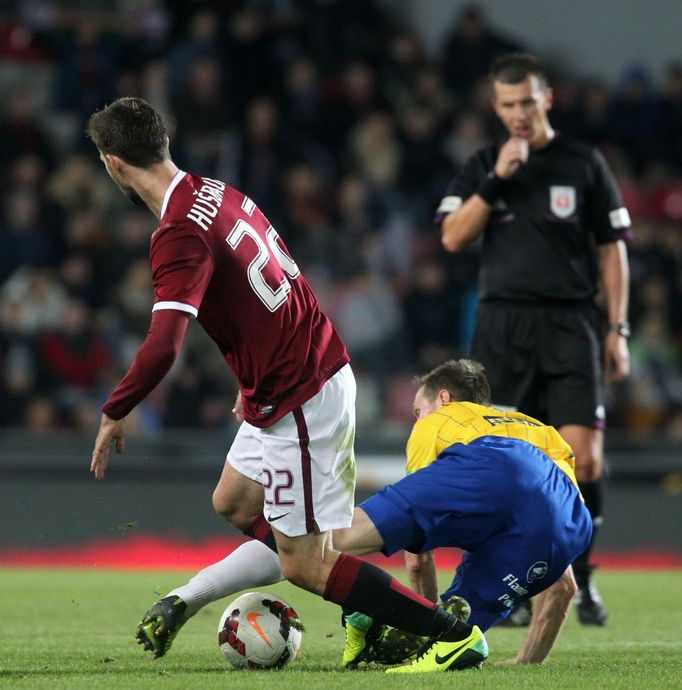 GL, Sparta - Teplice: Josef Hušbauer (22)