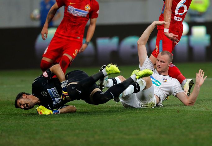 LM, FCSB Bukurešť-Plzeň: Florin Nita - Michal Krmenčík