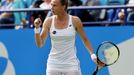 Magdalena Rybáriková na turnaji v Eastbourne 2015