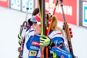 Soukalová potvrdila tradici biatlonové "bedny" v Pokljuce, Vítková byla blízko