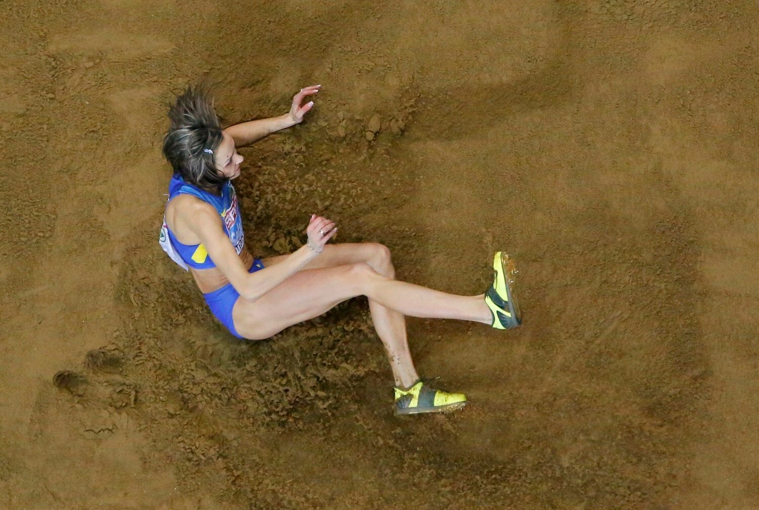 ME v halové atletice 2013, trojskok: Olha Saladuhová