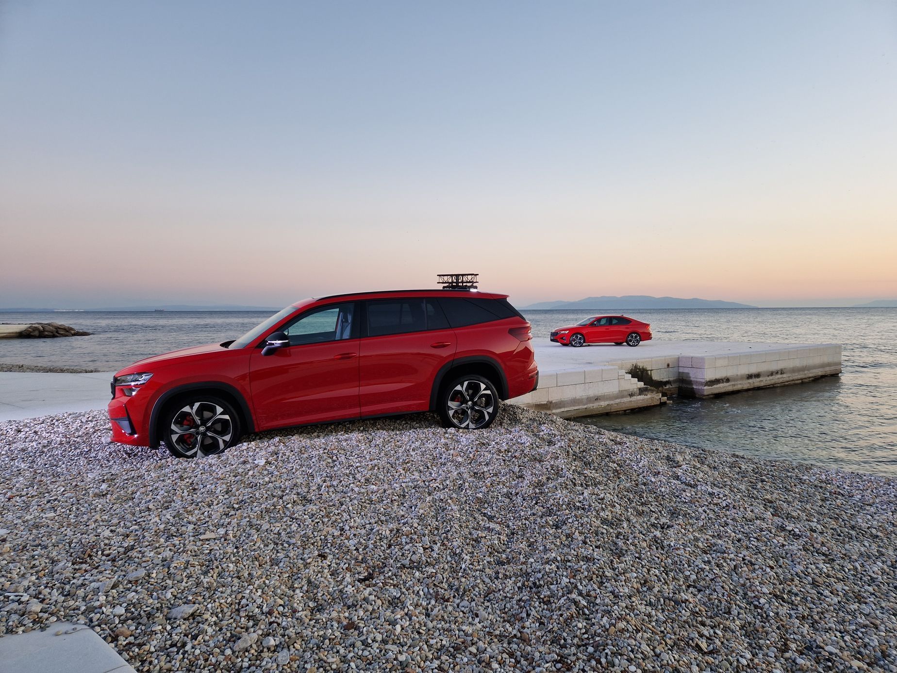 Škoda Kodiaq RS test Chorvatsko