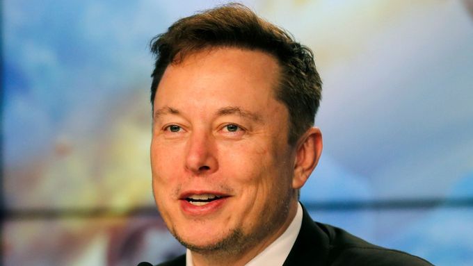 Elon Musk, šéf automobilky Tesla a vesmírné společnosti SpaceX
