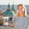 Focení s trofejí Fed Cupu 2015: Lucie Hradecká
