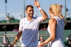 Siniaková sahá po titulu, září i proti mužům. Spoluhráč ji udivuje příjemnými gesty
