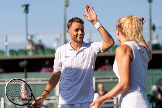 Kateřina Siniaková a Sem Verbeek, Wimbledon 2025