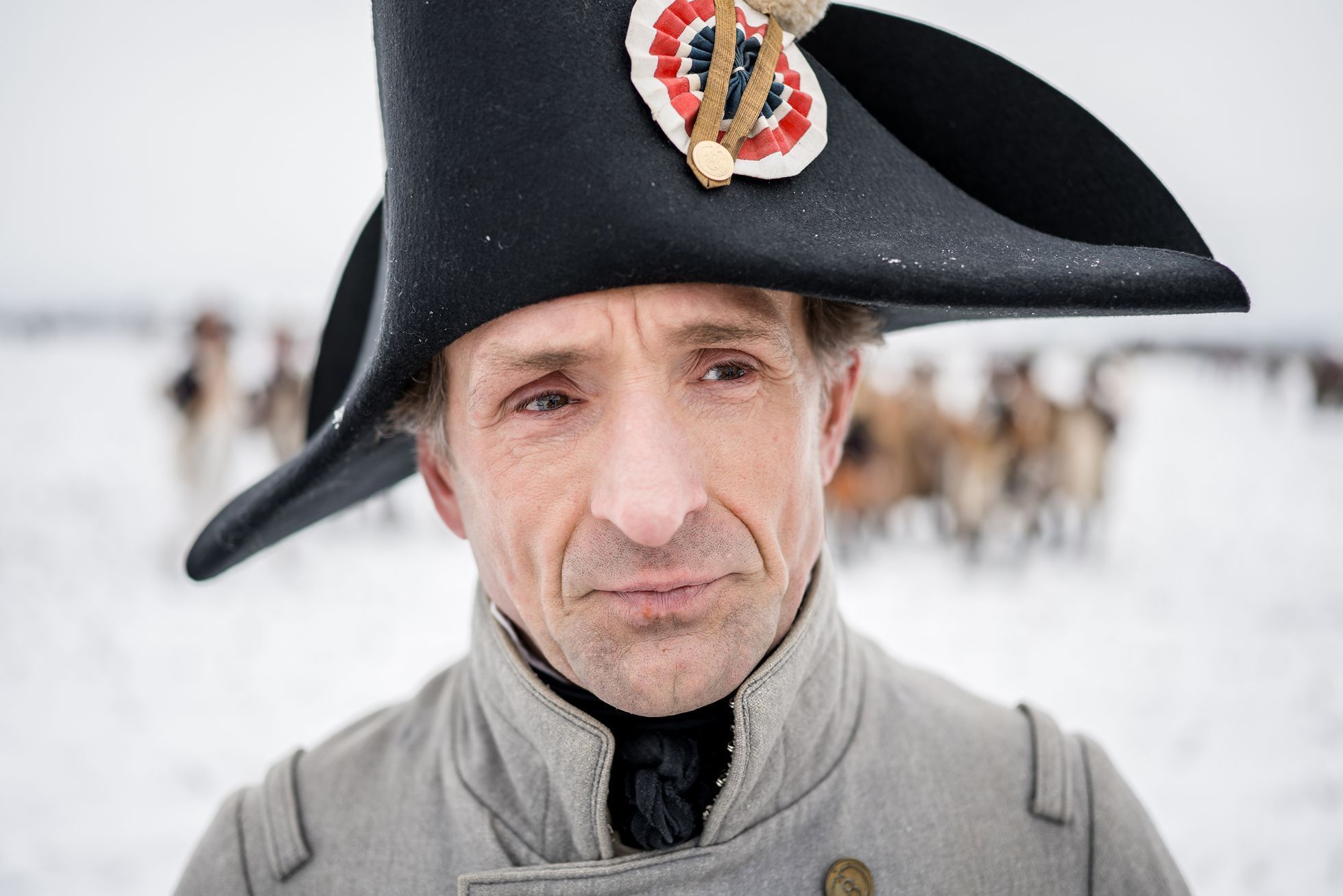 Napoleon, Slavkov, bitva rekonstrukce, 2023, voják, vojáci, Magazín
