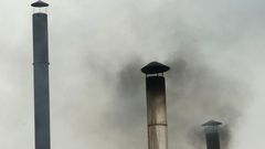 Kouř z komínů, ilustrační foto