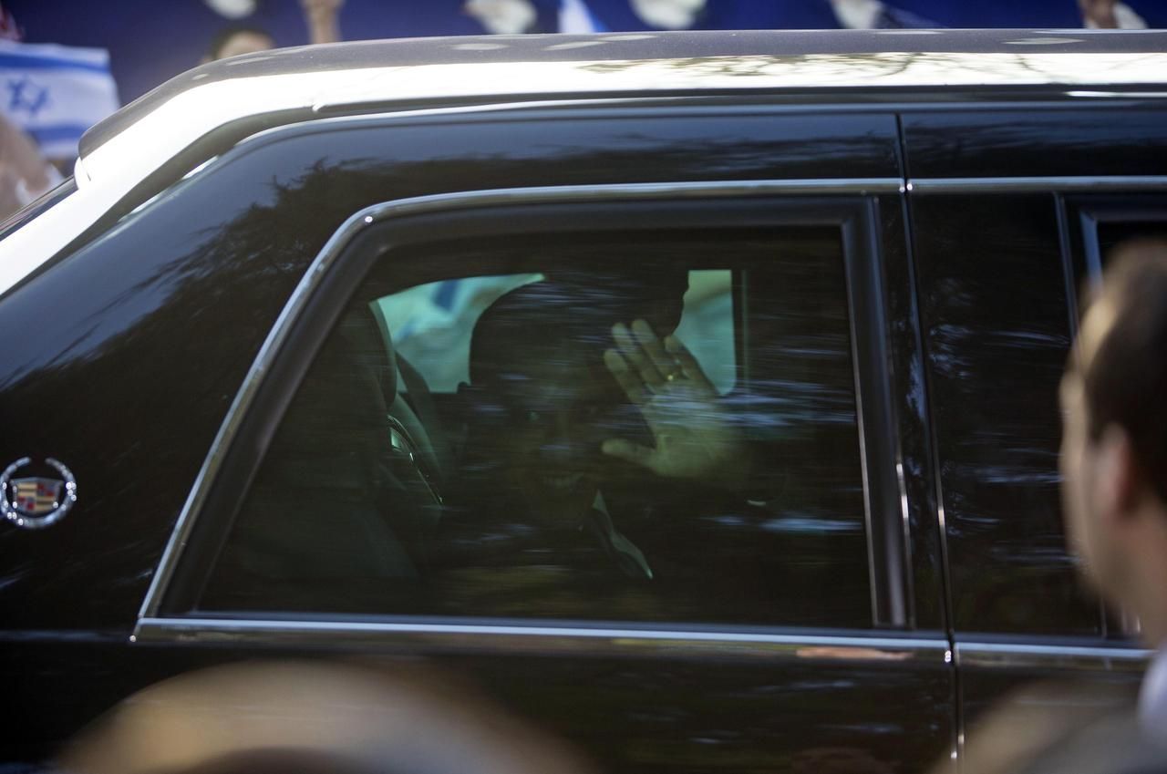 Fotogalerie: Obama v Izraeli