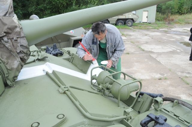 Sovětský tank z roku 1968 - 4