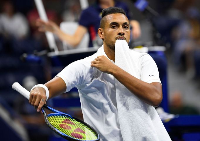 Nick Kyrgios na loňském US Open.